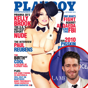 Kelly Brook, Playboy, Matthew Morrison Kelly Brook, Playboy, Matthew Morrison